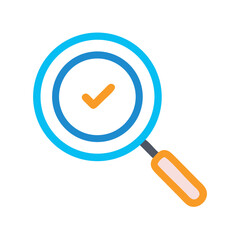 Poster - Magnifying Glass Vector Icon Design

