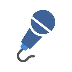 Poster - Microphone Vector Icon Design

