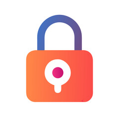 Poster - Secure Padlock Vector Icon Design

