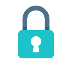 Poster - Secure Padlock Vector Icon Design

