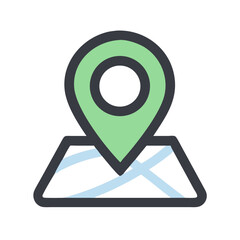 Poster - Location Pin Maps Vector Icon

