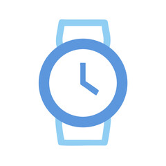 Poster - Watch Sign Vector Icon Representing Time, Clock, and Digital Devices
