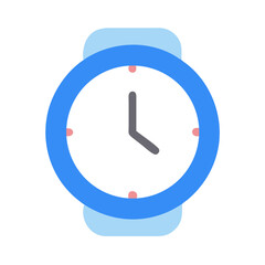 Poster - Watch Sign Vector Icon Representing Time, Clock, and Digital Devices