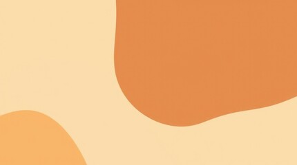 Poster - Abstract organic shapes in warm colors as a background  