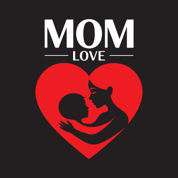 Happy Mother's Day typography t-shirt design