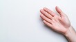 © Giman - Open palm on a white surface
