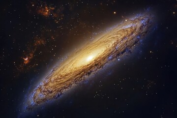 Wall Mural - colorful wallpaper galaxy space background universe.