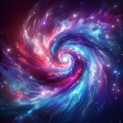 Wall Mural - cosmic particle storm