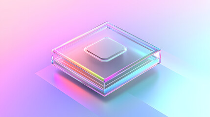 Poster - Neural ai chip technology showcase digital space stock image futuristic environment close-up view innovation concept