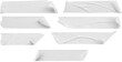 © Kwangmoozaa - White adhesive paper tape isolated on white background