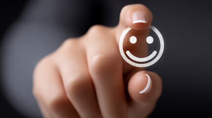 customer satisfaction: feedback touch interface