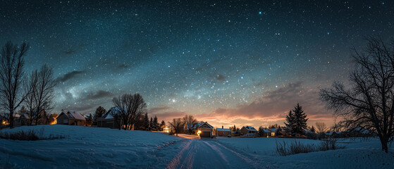 Night sky with milky way