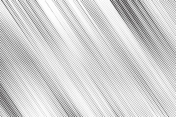 Fototapete - Halftone background vector, abstract backdrop design with two tone pattern and copy space for edit your content
