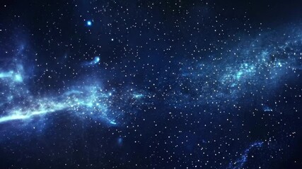 Wall Mural - Captivating view of Milky Way filled with stars over dark night sky in remote location, Captivating Milky Way Background Image Resource, anime style, seamless ing video background