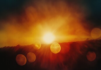 Wall Mural - sun