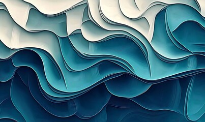 Leinwandbilder - Abstract blue background 