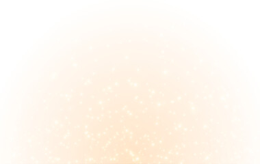 Aufkleber - Golden sparkle and stardust with glowing confetti and bokeh light. Festive abstract PNG for Christmas or holiday designs on a transparent background with magic and shine