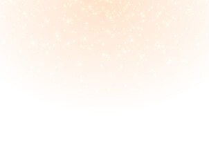 Aufkleber - Golden sparkle and stardust with glowing confetti and bokeh light. Festive abstract PNG for Christmas or holiday designs on a transparent background with magic and shine