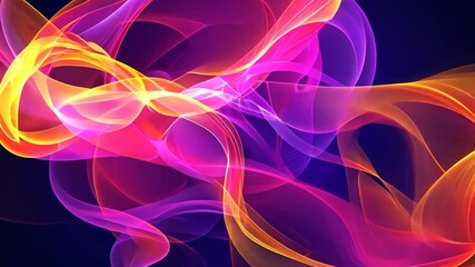 Poster - Vibrant swirls of color dance and flow in an artistic display, creating a mesmerizing visual experience filled with movement and rhythm