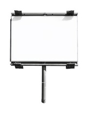 Leinwandbilder - Isolated minimalist mockups featuring a blank billboard in a simple, clean setting for advertising creative concepts