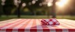 © Bipul Kumar - Picnic blanket on table outdoors