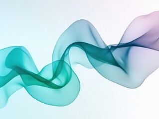 Aufkleber - Colorful abstract ribbon backdrop