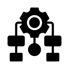 algorithm glyph icon
