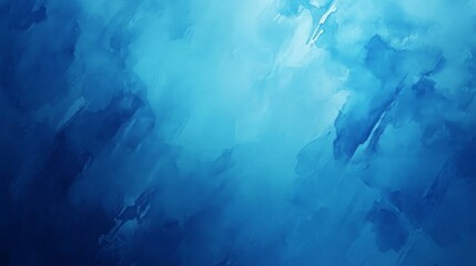 Wall Mural - abstract blue watercolor background with a gradient, blue color paper texture for design and decorat
