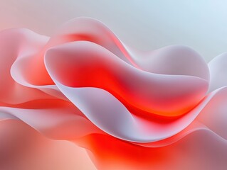 Aufkleber - Abstract shapes with soft light