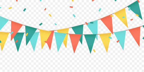 Wall Mural - Colorful party background for celebration vector illustration
