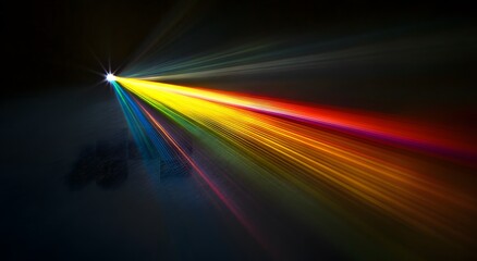 Poster - Spectrum of Light Beams Emitting from a Single Source