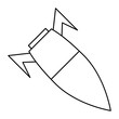 © Ahmed - Space Rocket icon vector,Rockets of different shapes. Spaceships , linear icon collection. Space Industry.