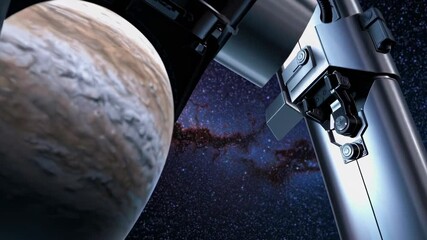 Poster - Exploration of distant planets and galaxies through advanced telescope technology