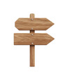 © Rizki - Wooden Directional Sign (2)