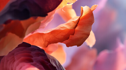 Poster - Abstract orange and purple background wallpaper design for desktop and mobile phone hd resolution