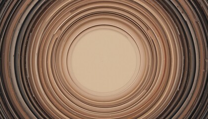 Aufkleber - Circular abstract patterns digital art artistic representation modern design top-down view visual harmony for creative inspiration