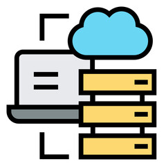 Poster - computing platform vector icon