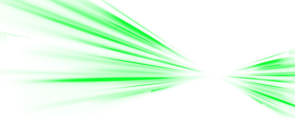 Wall Mural - png abstract vector background with neon green rays. a futuristic technological theme featuring spee