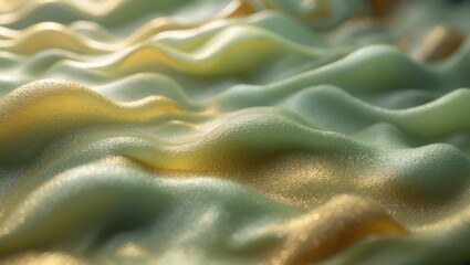 Poster - Shiny glass texture in golden grey