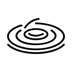 Poster - Abstract concentric circles illustration vector design element for graphic and creative projects is here now