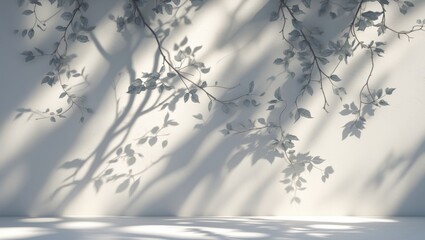 Poster - Blurred background of abstract light and shadow with bokeh effects.