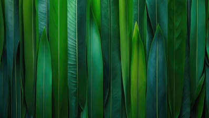 Aufkleber - Abstract background with green leaf