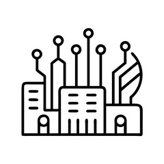 Poster - Technology circuit board vector design for digital systems and electronic components innovation and engineering