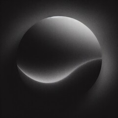 Wall Mural - Shadowed Texture – An elegant black gradient brushed with a la