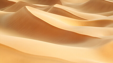 Wall Mural - dunes with soft curves and shadows creating a natural abstract background