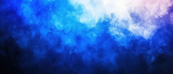 Poster - Captivating Blue Watercolor Texture Background with Abstract Gradient Design for Artistic and Modern Projects and Creative Graphic Design