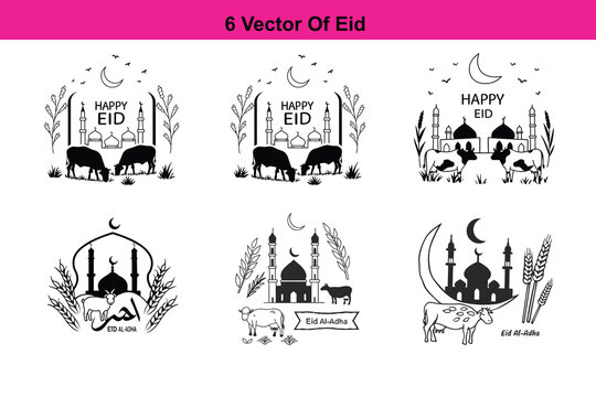 Eid Mubarak Typography. Arabic Islamic calligraphy,Happy Eid al adha mubarak
