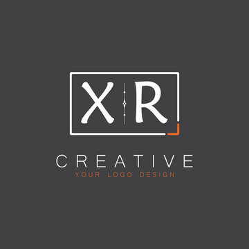 initial monogram logo for Creative with square style design.