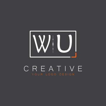 initial monogram logo for Creative with square style design.