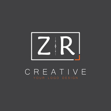 initial monogram logo for Creative with square style design.